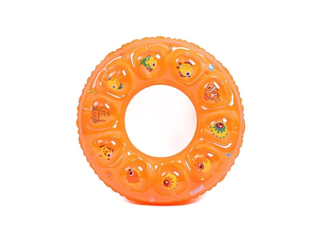 Boia dupla laranja reforçada para crianças AQUAFORGE