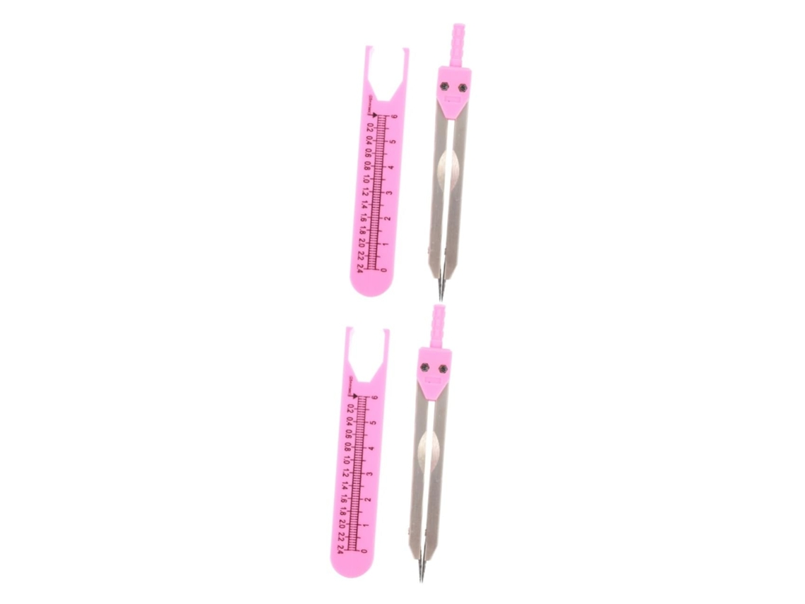 Nuobesty Conjunto De 2 Bússolas, Calibrador Para Eletrocardiograma, Em