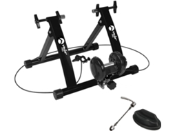Velo Pro Treinador Magnético Preto, Bicicleta Indoor com 6 Níveis de Resistência, Estrutura Dobrável MONSTERSHOP