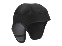 Capacete de Ciclismo com Forro Térmico em Fleece e Capuz Removível, Gorro de Inverno À Prova de Vento para Homens. TAISHENGDA