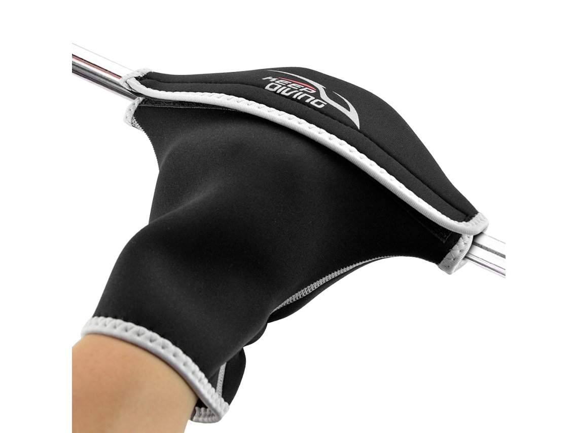 Luvas De Neoprene 3mm Para Remo Resistentes À Água Para Kayak Canoa Barco Inflável Inverno