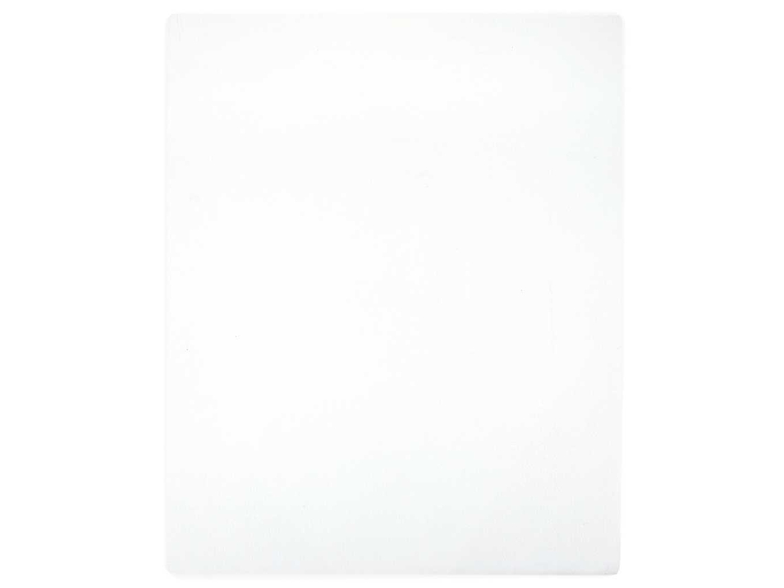 Jersey Fitted Sheet, Jersey Fitted Sheets Vidaxl Branco Algodão (90 X 200 Cm)