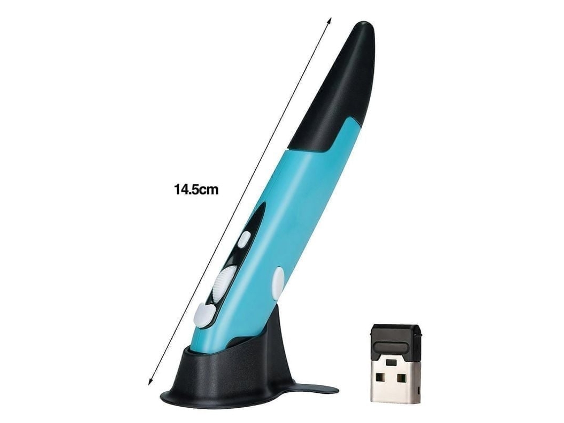 Fasst rato Sem Fio 1200dpi 2.4g Usb Apresentador Portátil Ajustável Sensível para Pc Tv