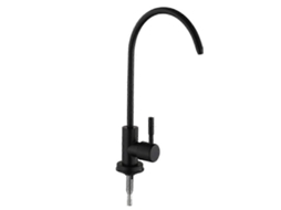 Torneira De Cozinha Com Água Potável Diretamente, Acabamento Preto Fosco Em Aço Inoxidável, Filtro De Água Para Cozinha Com Sistem Aquaforge