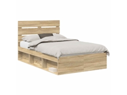 Estrutura da Cama com Cabeceira Sonoma 120 X 190 Cm MAISON EXCLUSIVE
