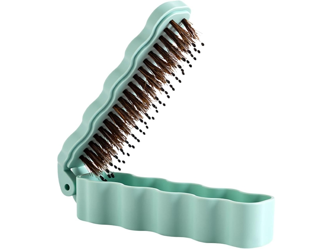 Pente De Viagem Dobrável, Escova De Cabelo Compacta, 12x 3x 2, 8cm, Acessório Versátil Para Penteados, Solução Prática