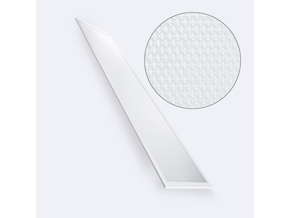 Painel Led 120x30 Cm 40w 4000lm Microprismático Regulável (ugr17) 3000k Dali Individual Branco Quente