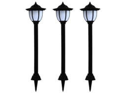 Solar Lamp, Solar Lamps Vidaxl Preto Polipropileno (n/a)