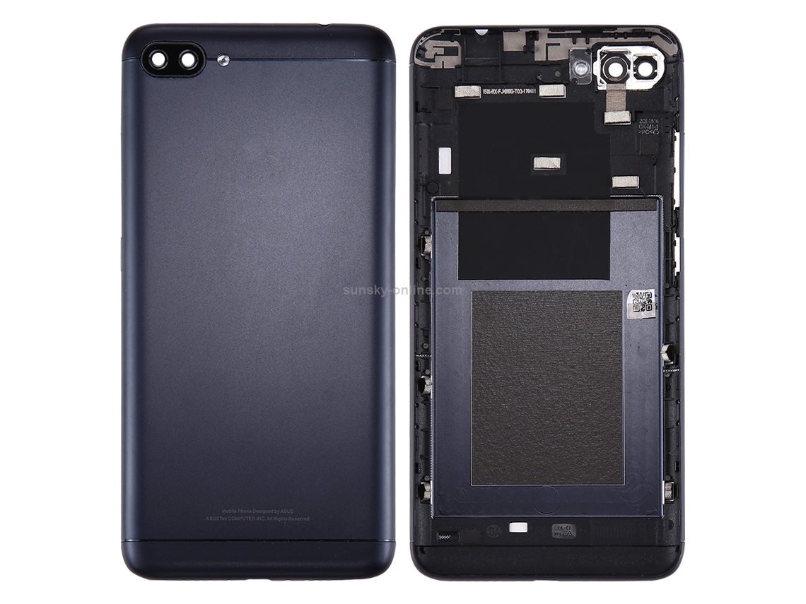 Tampa Traseira Da Bateria Para Asus Zenfone 4 Max / Zc554kl (deepsea Black)
