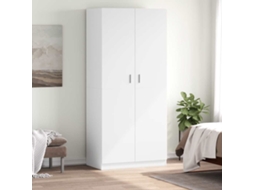 Vidaxl Roupeiro 90x52x200 Cm Derivados De Madeira Branco