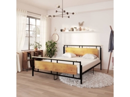 Vidaxl Estrutura de Cama Metal 180x200 Cm