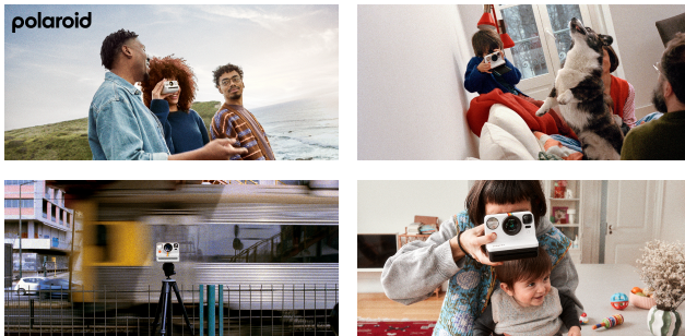 "Say Cheese" com a Polaroid