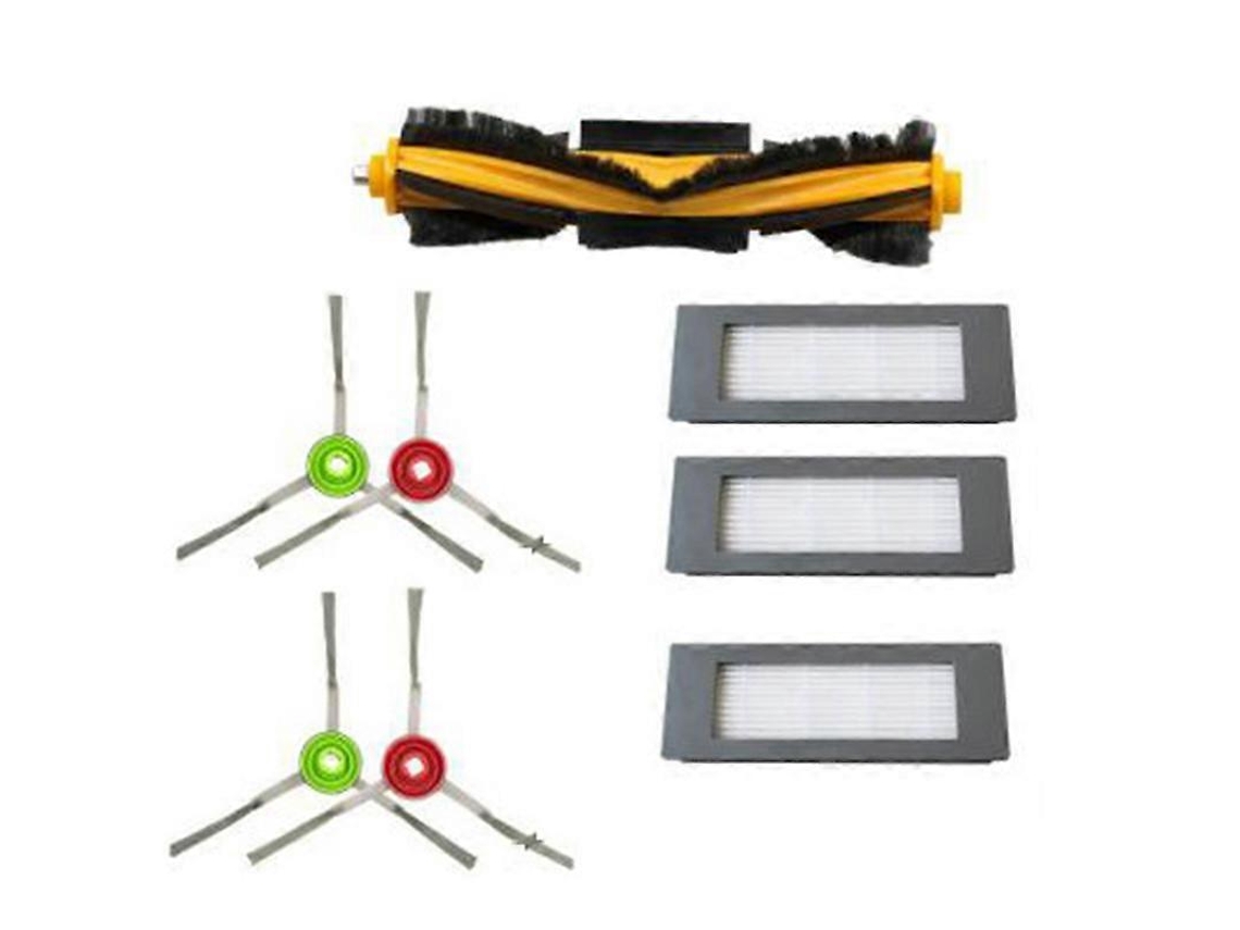 Escova Rotativa Principal Ecovacs 8pcs, Compatível Com Dn5g, 8 Unidades