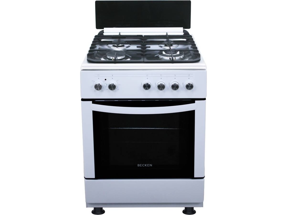 Fogão BECKEN BMS4508N WH (Outlet Grade B - 64 L - Elétrico e Gás Butano-Propano - Branco)