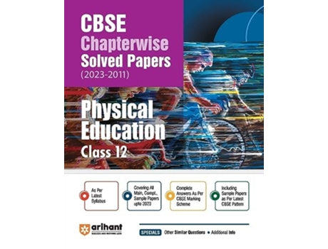 Livro CBSE Chapterwise Solved Papers Class 12th Physical Education de Akansha Bhalla (Inglês)
