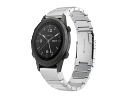 Bracelete Garmin Marq Commander Estampa de Casco de Tartaruga Prata XIAOMOYU (22mm)