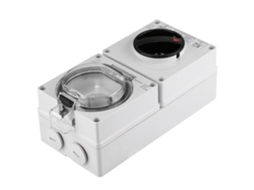 Tomada de Parede À Prova D'água Ip66 com Interruptor BRILVIBERA (plugue Gb) | BRILVIBERA