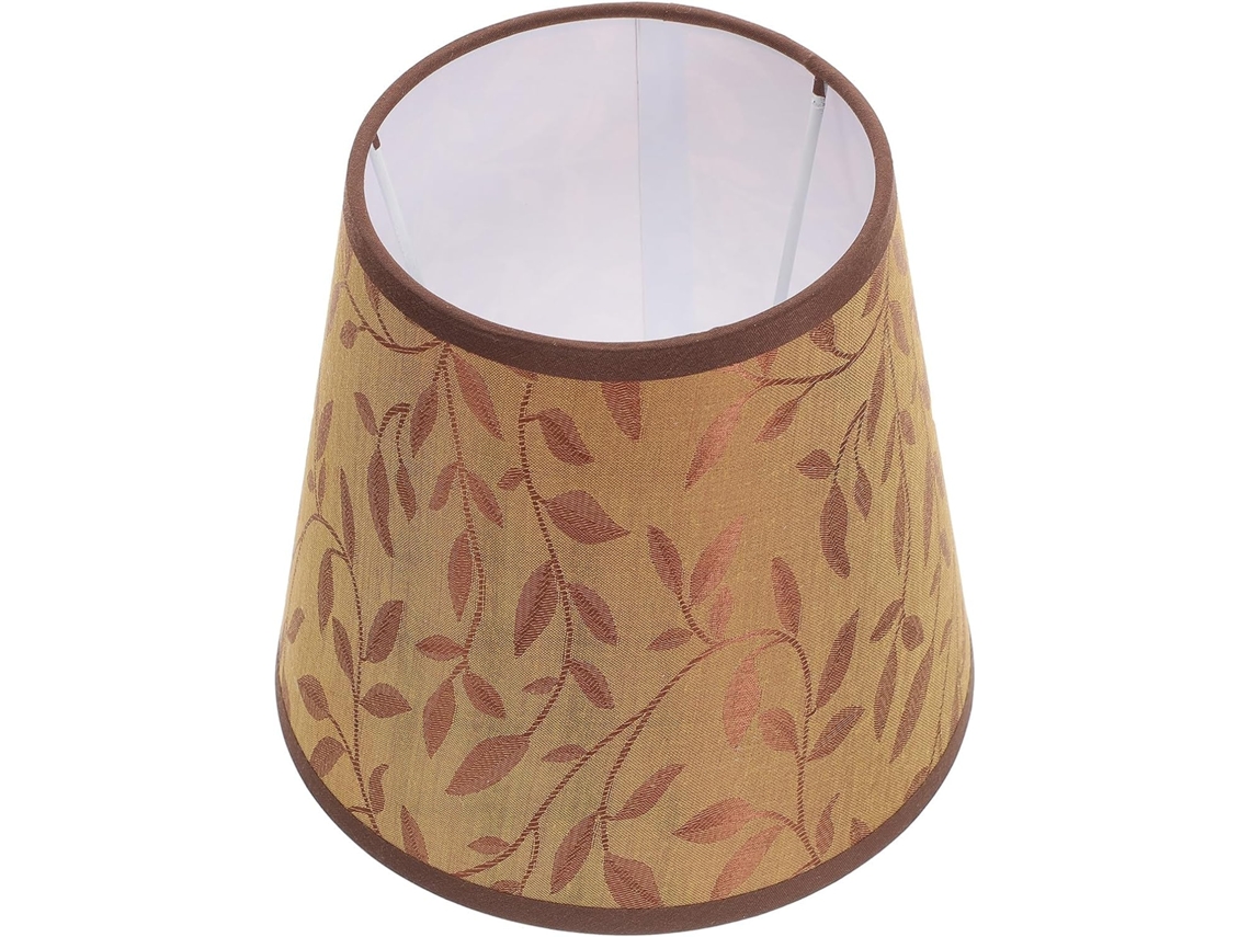 Abajur De Mesa Vintage Em Tecido Para Quarto.