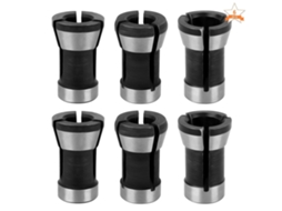 Peças Tête De Mandril De Pinça,adaptador Para Acessórios De Broca,mandril De Fresadora,ferramentas De Carpintaria 6mm 6.35mm 8mm Btforus