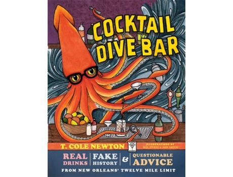 Livro cocktail dive bar de t. cole newton (inglês)