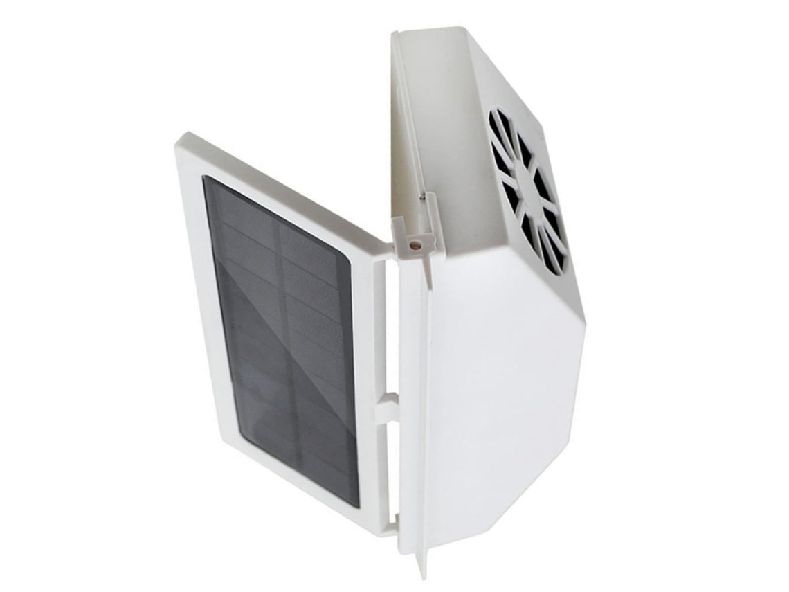 Ventilador De Exaustão Solar Garneck Abs Para Carro, Ventilador De Resfriamento Automotivo Movido A Energia Solar