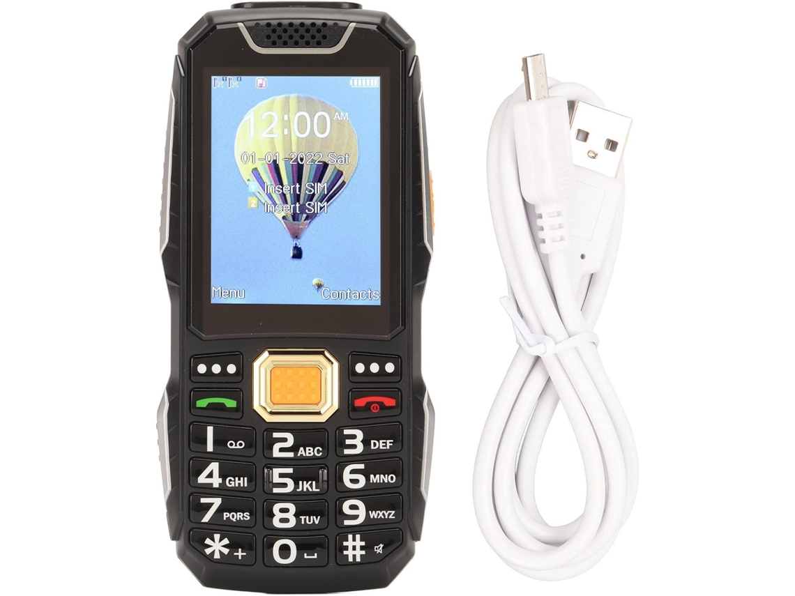 Celular para Idosos com Tela Hd 2g de 2,8 Polegadas, Botões 3d Grandes e SFUSHOS