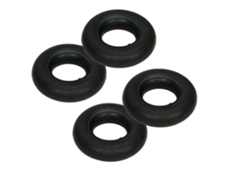 Vidaxl Câmara-de-ar P/ Carrinho De Carga 4 Pcs 3,00-4 260x85 Borracha
