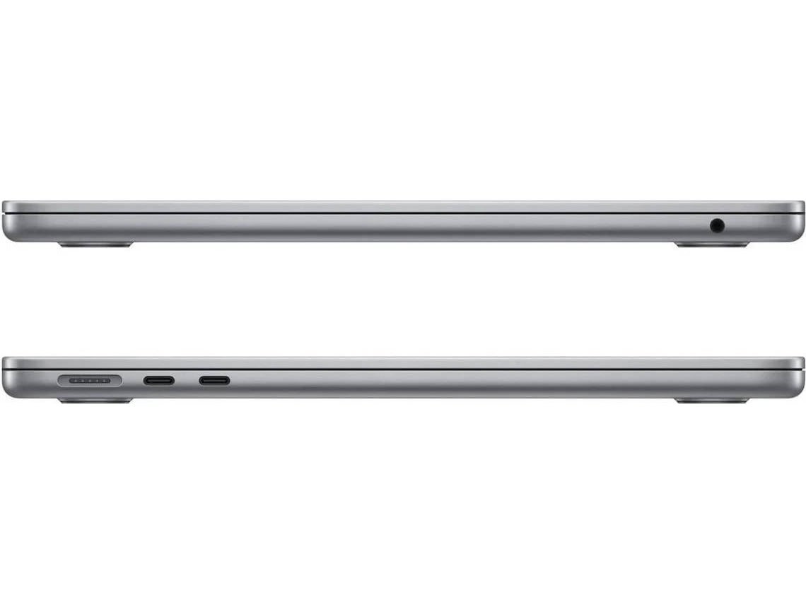 Macbook Air APPLE Z15S_24_PO_CTO - Cinzento Sideral (13'' - Apple M2 8-core - RAM: 8 GB - 256 GB SSD - GPU 8-core)
