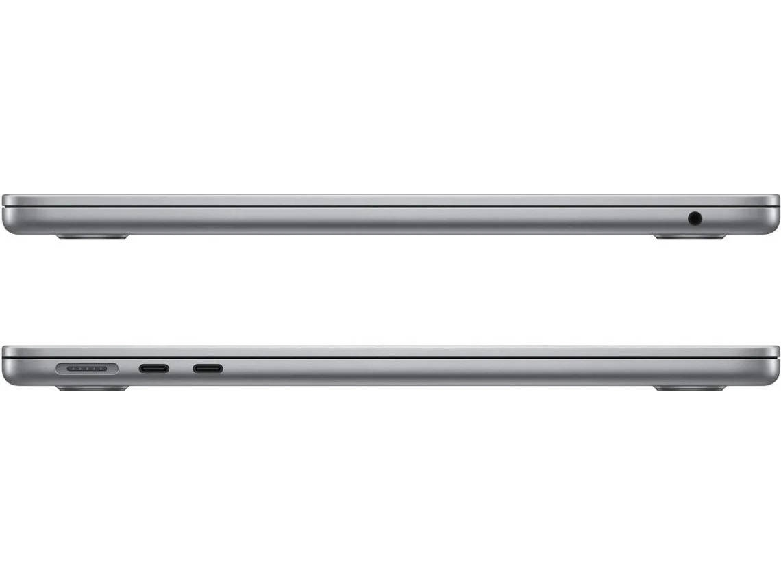 Macbook Air APPLE Z15S_2_PO_CTO - Cinzento Sideral (13'' - Apple M2 8-core - RAM: 16 GB - 256 GB SSD - GPU 8-core)