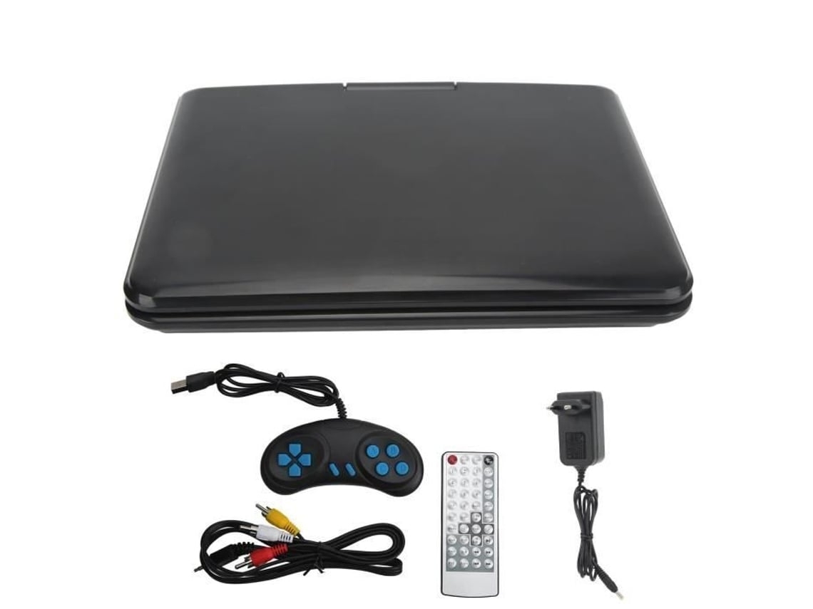 Dvd Portátil de 9 Polegadas Carro Player Vídeo Hd Tela Multimídia Viagem. STELASPLEN