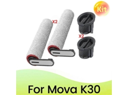 4pcs Escova Rolo Filtro Hepa Para K30 Água Pó Aspirador Acessório Enhance Limpeza Efficiency