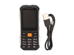 Aetheria celular para Idosos 2g Desbloqueado Dual Sim Tela 2.4'' Teclas Grandes Bateria 6800mah Preto