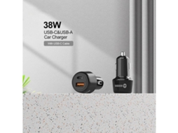 Carregador Auto GOODIS (Outlet Caixa Aberta - 38W - Cabo TYPE-C)