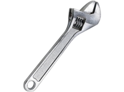 Chave De Catraca Mini Ajustável De 100 Mm, Ferramenta Manual De Metal Prateado | Protetora