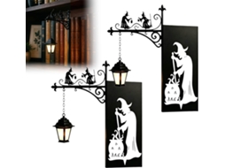 Lanterna De Biblioteca Ghost Reader Mini Em Resina Com Led Âmbar