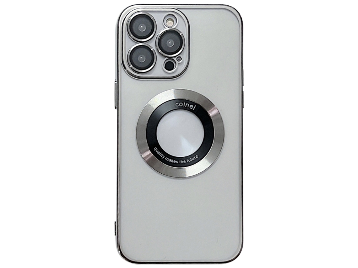 Capa De Tpu Para Iphone 14 Pro Max - Revestimento Eletroplástico - Magsafe