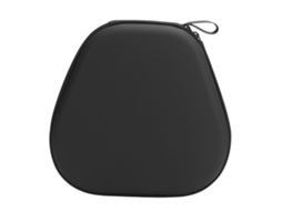 Aetheria estojo Portátil para Fones de Ouvido Bolsa de Transporte Proteção Couro Pu+eva Preto