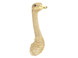 Decoração de Parede Ostrich Dourada