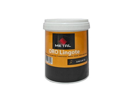 Tinta À Base D'água Efeito Metal Dourado 750 Ml