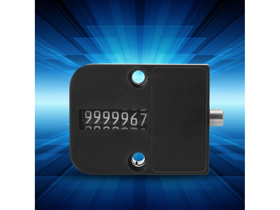 Contador Mecânico De Moldes De 7 Dígitos Com Memória Automática Alta Precisão 0-9999999