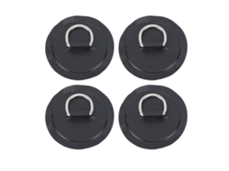 Patch de Anel D em PVC Preto para Barco Raft | S/MARCA