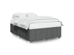 Bed Frame, Bed Frames Vidaxl Cinzeto Tecido (140 X 200 Cm)
