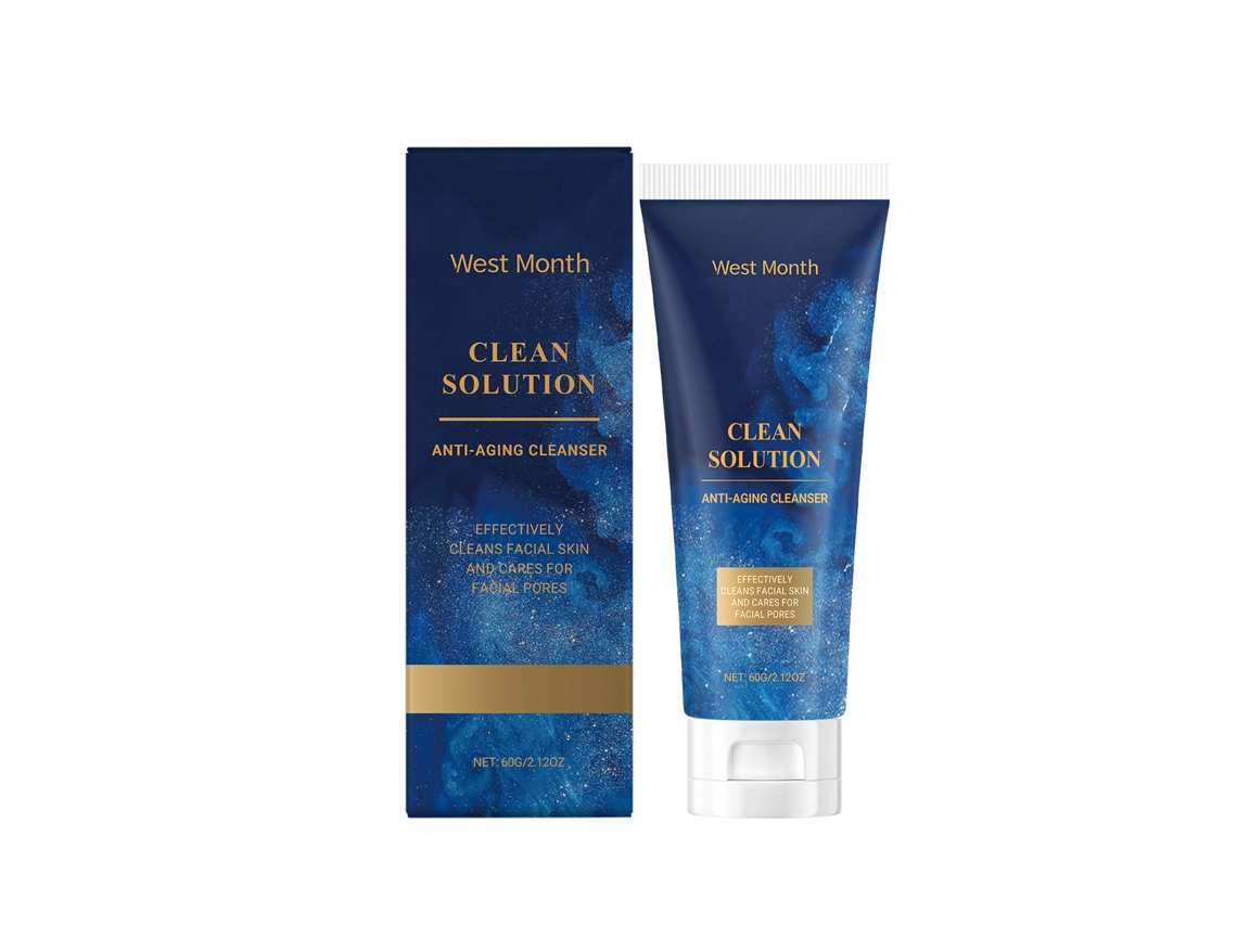Gel de Limpeza Facial West Month para Pele Oleosa e Hidratada, com Ação Suave LAXISCREED