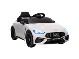 Carro Elétrico 12v, Controle, Led, Música, 3-6 Anos, Branco