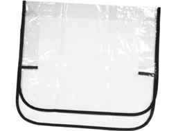 Capas Transparentes em Pvc para Encosto de Cadeiras de Salão, Capas Protetoras Universaiss À Descoloração para Salões CHABERLU