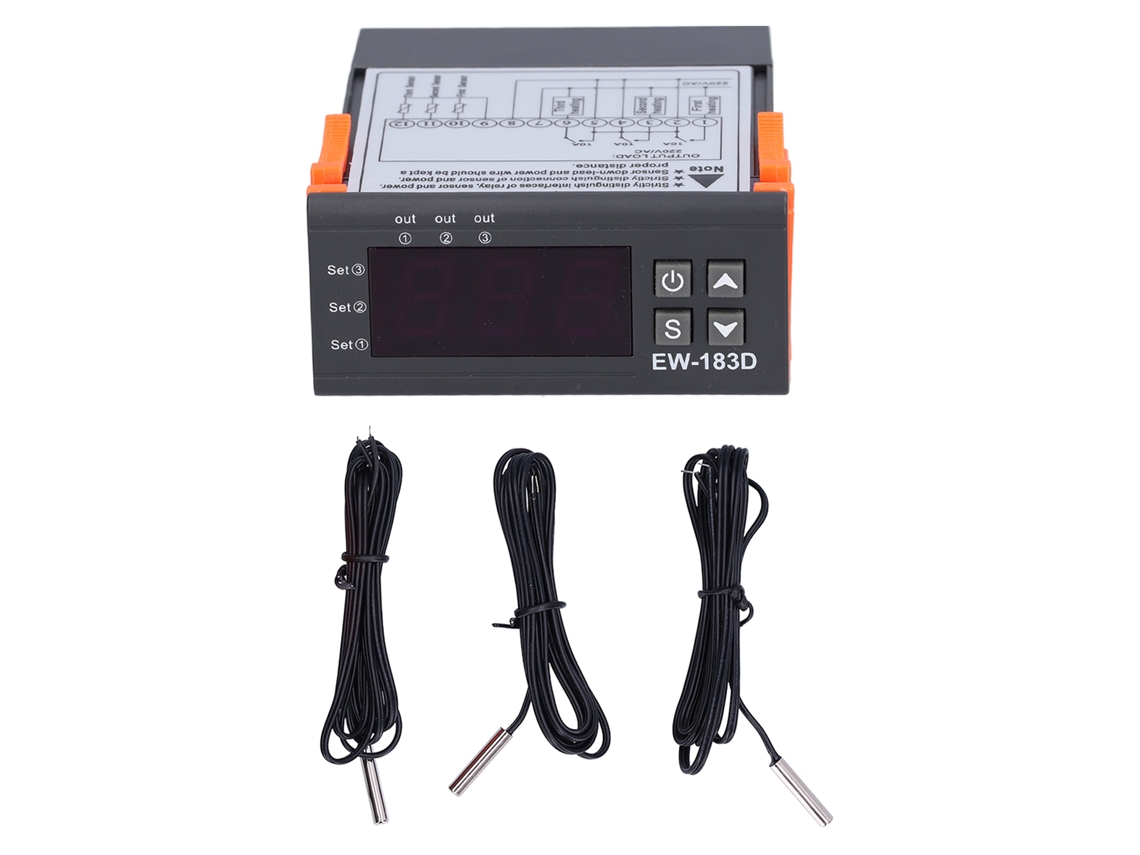 Termostato Digital Lcd Ajustável Temperatura