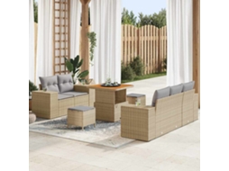 Vidaxl Conjunto De Sofá De Jardim 8 Unid. 8-número De Lugares