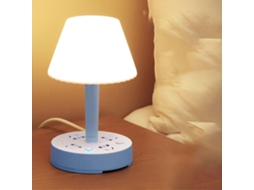Luminária De Mesa Criativa E Multifuncional Com Tomada Dupla, Ideal Para Dormitórios E Computadores . Olysi Shop (cn 110250v)