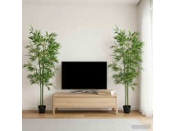 Vidaxl Árvore De Bambu Artificial 2 Unid. Verde 60 X 18 X 190 Cm