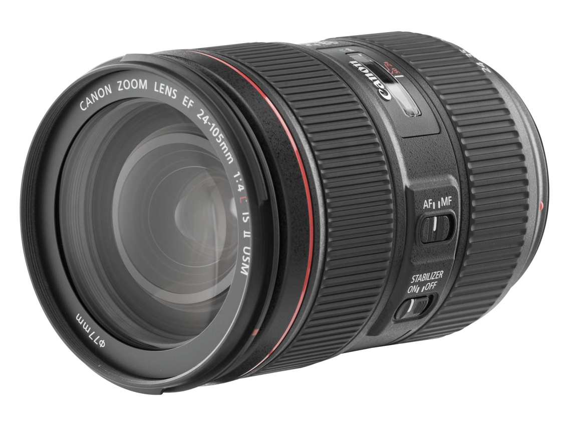 Objetiva CANON EF24-105MM F/4l IS LI USM (Encaixe: Canon EF - Abertura: f/22 - f/4)
